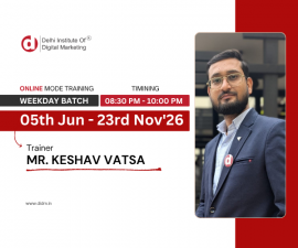 08:30 PM to 10 PM | Weekdays Batch | Mr. Keshav