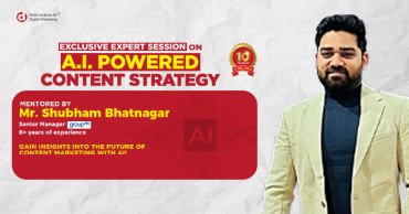 Excusive Expert Session On A.I Powered Content Strategy